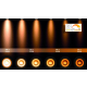 lafabryka.pl Plafon FEDLER LED Dim to warm GU10 1x12W 2200K/3000K White 09922/12/31 Lucide
